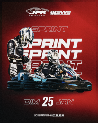 Affiche de la Sprint SWS du 25 Janvier